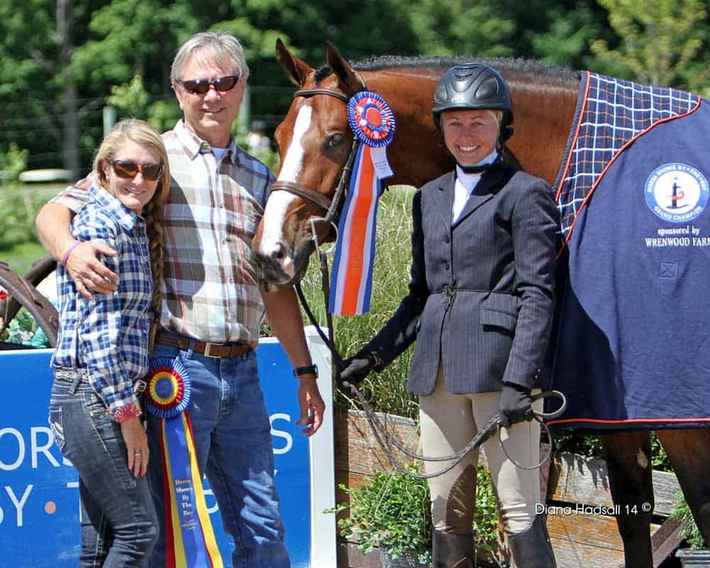 Young rider show jumping